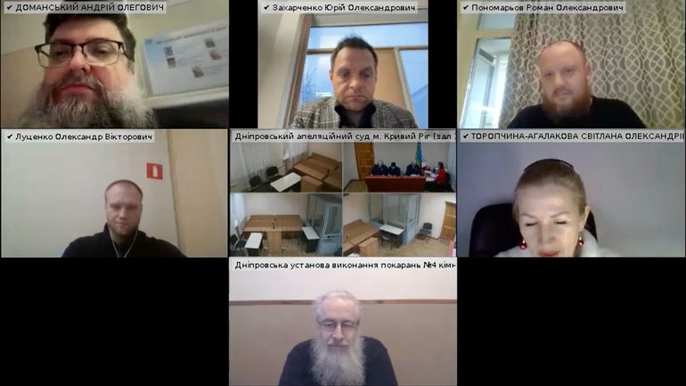 Судове засідання у справі намісника Святогірської лаври УПЦ перервала повітряна тривога