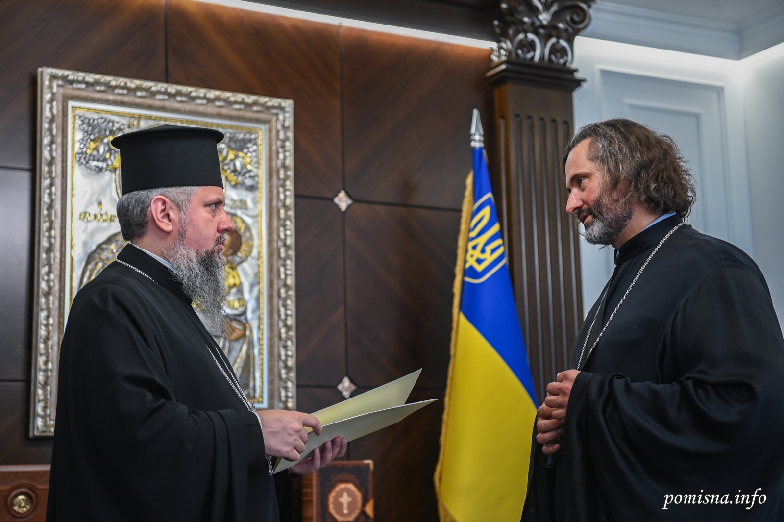 Митрополит Епіфаній прийняв священника, який разом з громадами доєднався до ПЦУ