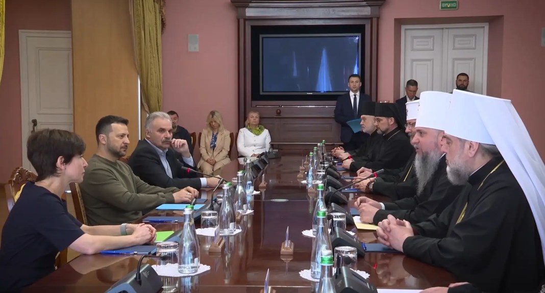 Президент подякував єпископату ПЦУ та УГКЦ за підтримку українців на фронті й у тилу