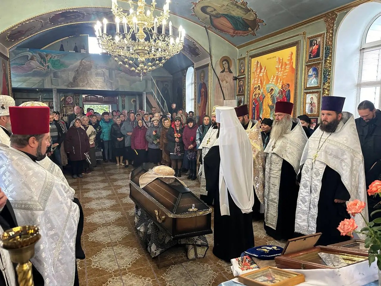 Митрополит Боголєп очолив чин  відспівування воїна загиблого сина Священника з Долинського благочиння Олександрійської єпархії