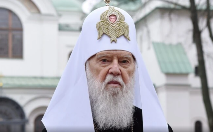 Патріарха Філарета госпіталізували в одну з лікарень Києва