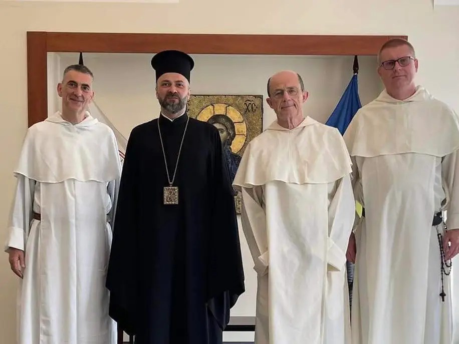 Екзарх Вселенського патріархату в Україні зустрівся із монахами домініканцями