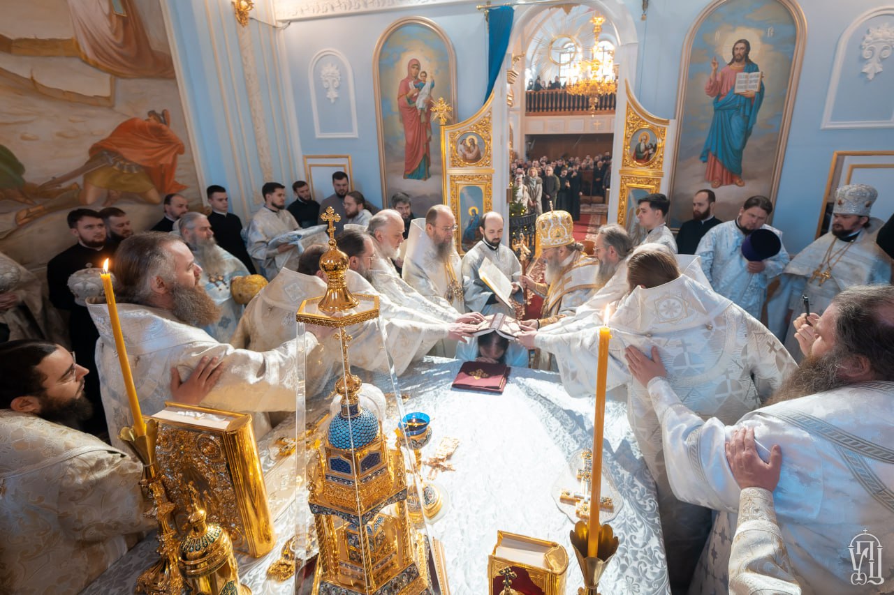 Митрополит Онуфрій очолив хіротонію архімандрита Пантелеімона (Мельника) у єпископа Батуринського.
