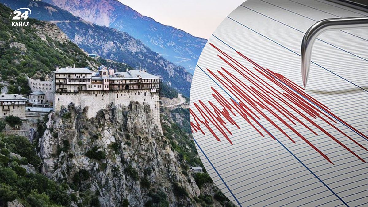 У Греції на горі Афон стався землетрус: якою була магнітуда