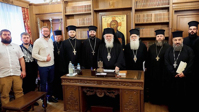 Делегація КПБА з офіційним візитом відвідала Афіни
