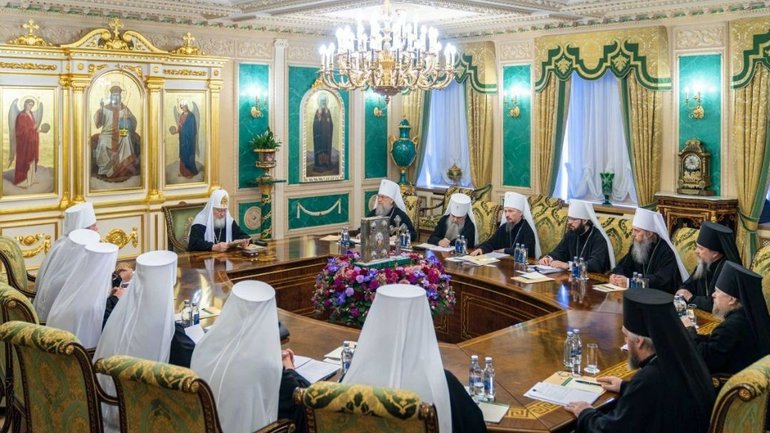 Митрополит УПЦ взяв участь у засіданні Священного Синоду РПЦ