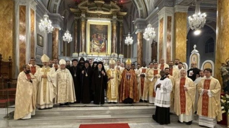 Патріарх Варфоломій відвідав Месу на честь річниці обрання Папи Франциска
