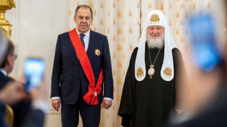 Кирил нагородив Лаврова орденом Олександра Невського