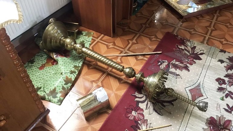 На Миколаївщині п'яний чоловік розгромив храм