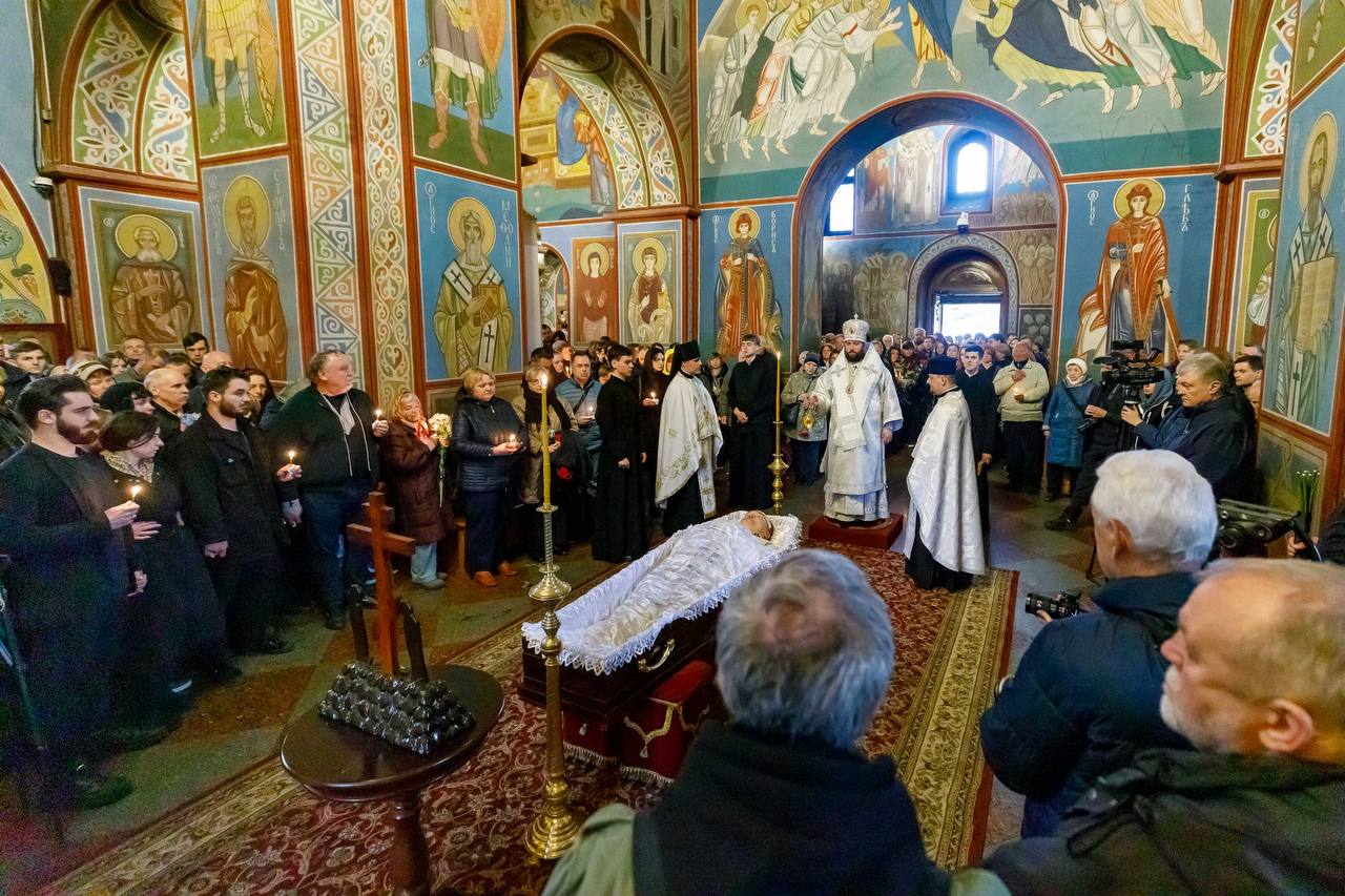 В Головному храмі ПЦУ попрощались з Дмитром Капрановим