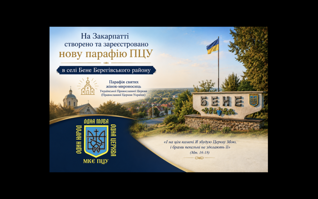 Єпископ Віктор Бедь благословив нову парафію ПЦУ на Закарпатті на ревне служіння в умовах сучасних викликів