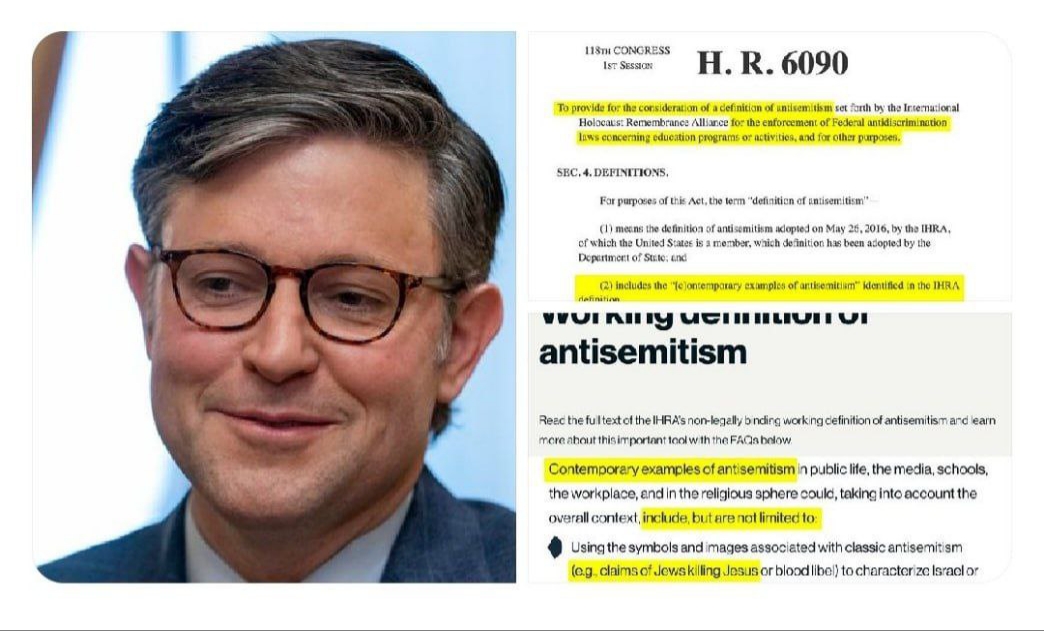 У конгресі пройшов новий закон "проінформованість про антисемітизм"