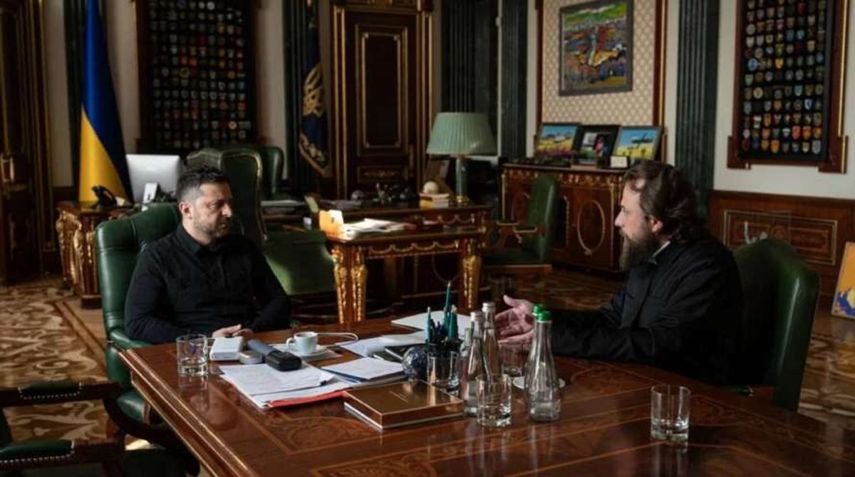 Зеленський зустрівся із намісником Києво-Печерської лаври