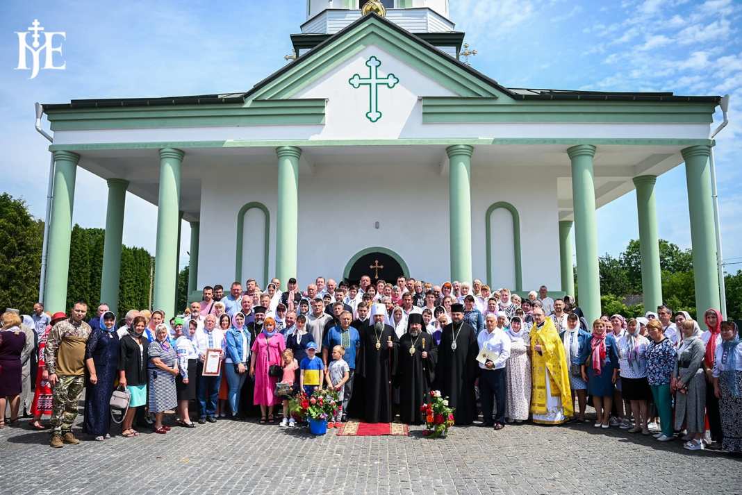 Предстоятель ПЦУ освятив храм на Чернігівщині