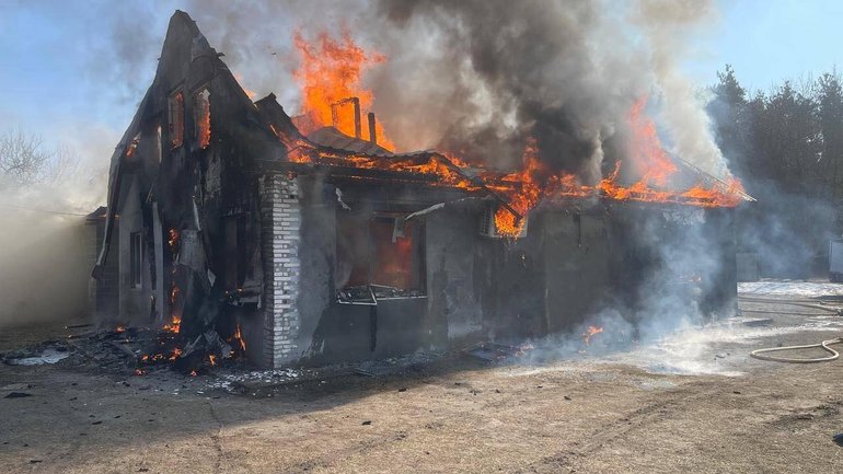 На Черкащині згорів молитовний будинок християн-баптистів