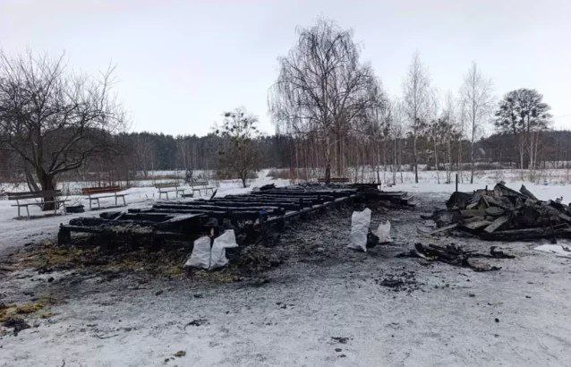 На Київщині згорів храм УПЦ