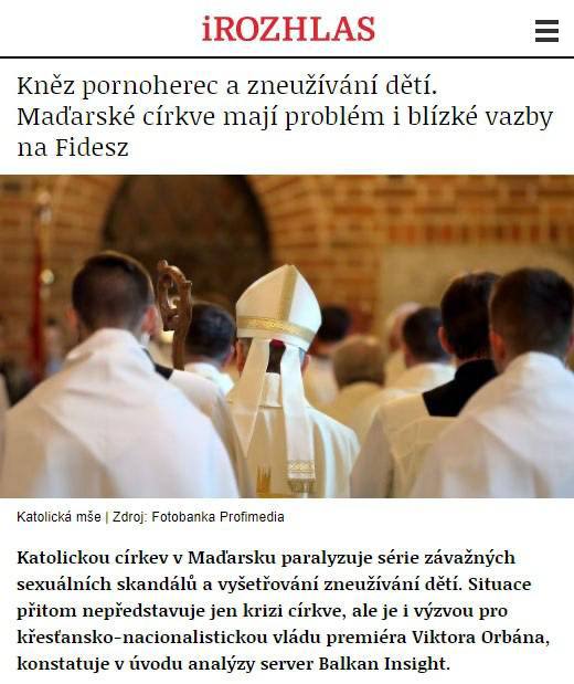 Католицька церква Угорщини паралізована серією серйозних секс-скандалів