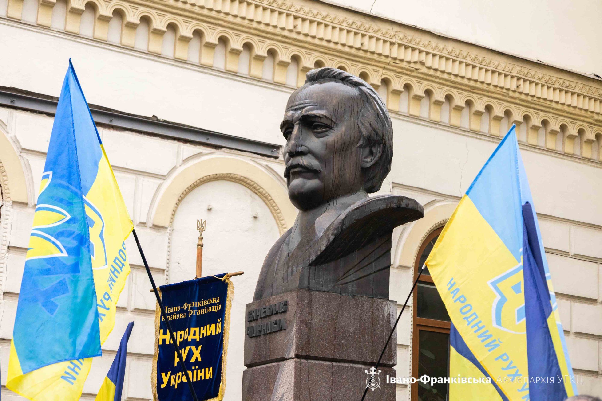Духовенство ПЦУ та УГКЦ Івано-Франківська вшанувало пам’ять В’ячеслава