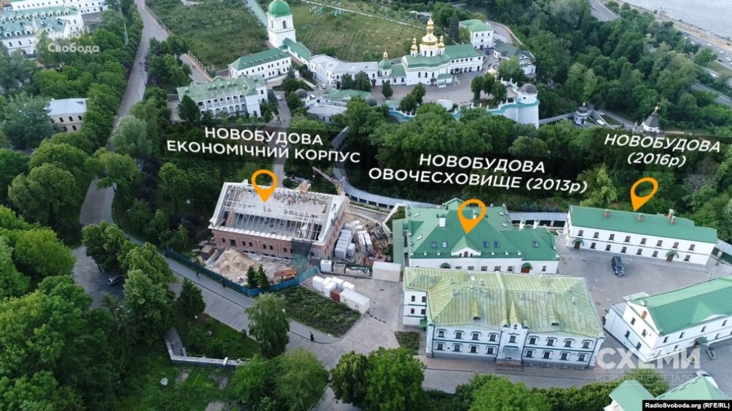 На території Нижньої лаври знесуть частину незаконної забудови