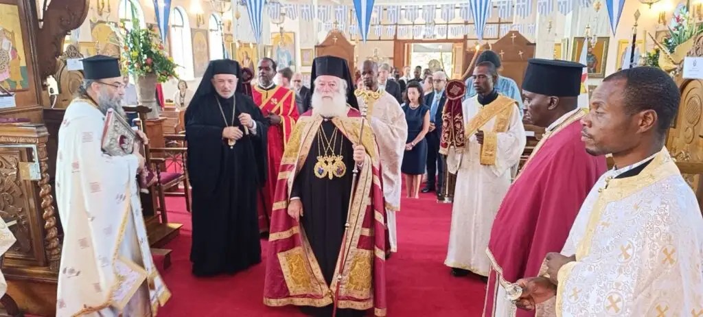 Александрійський патріарх очолив літургію в кафедральному соборі Зімбабве