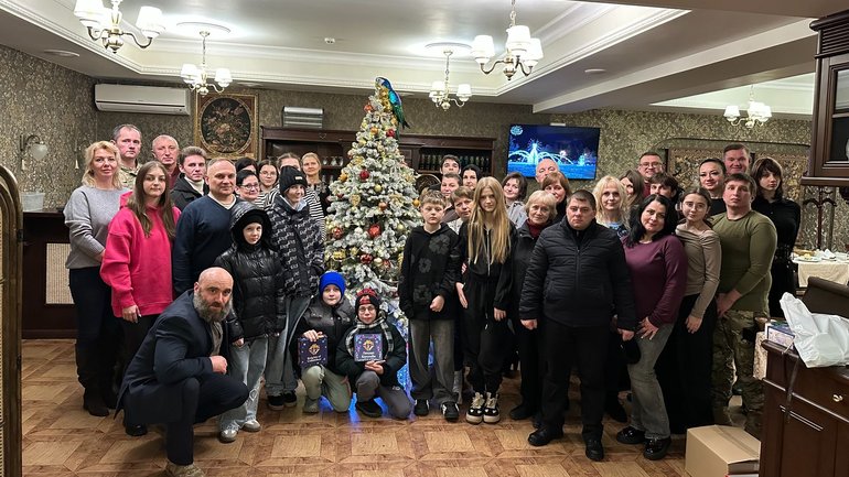 У Полтаві відбулася передріздвяна зустріч родин загиблих і зниклих безвісти військовослужбовців ЗСУ