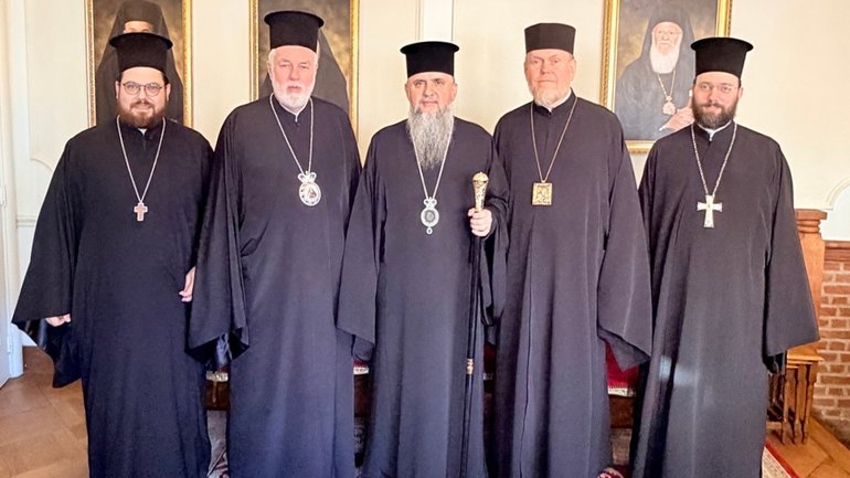 Предстоятель ПЦУ відвідав Митрополію Бельгії Вселенського Патріархату