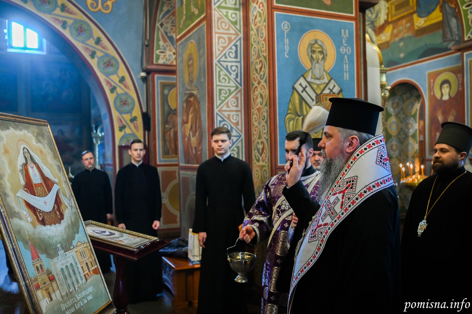 Митрополит Епіфаній освятив ікону Пресвятої Богородиці для Херсона - OCU