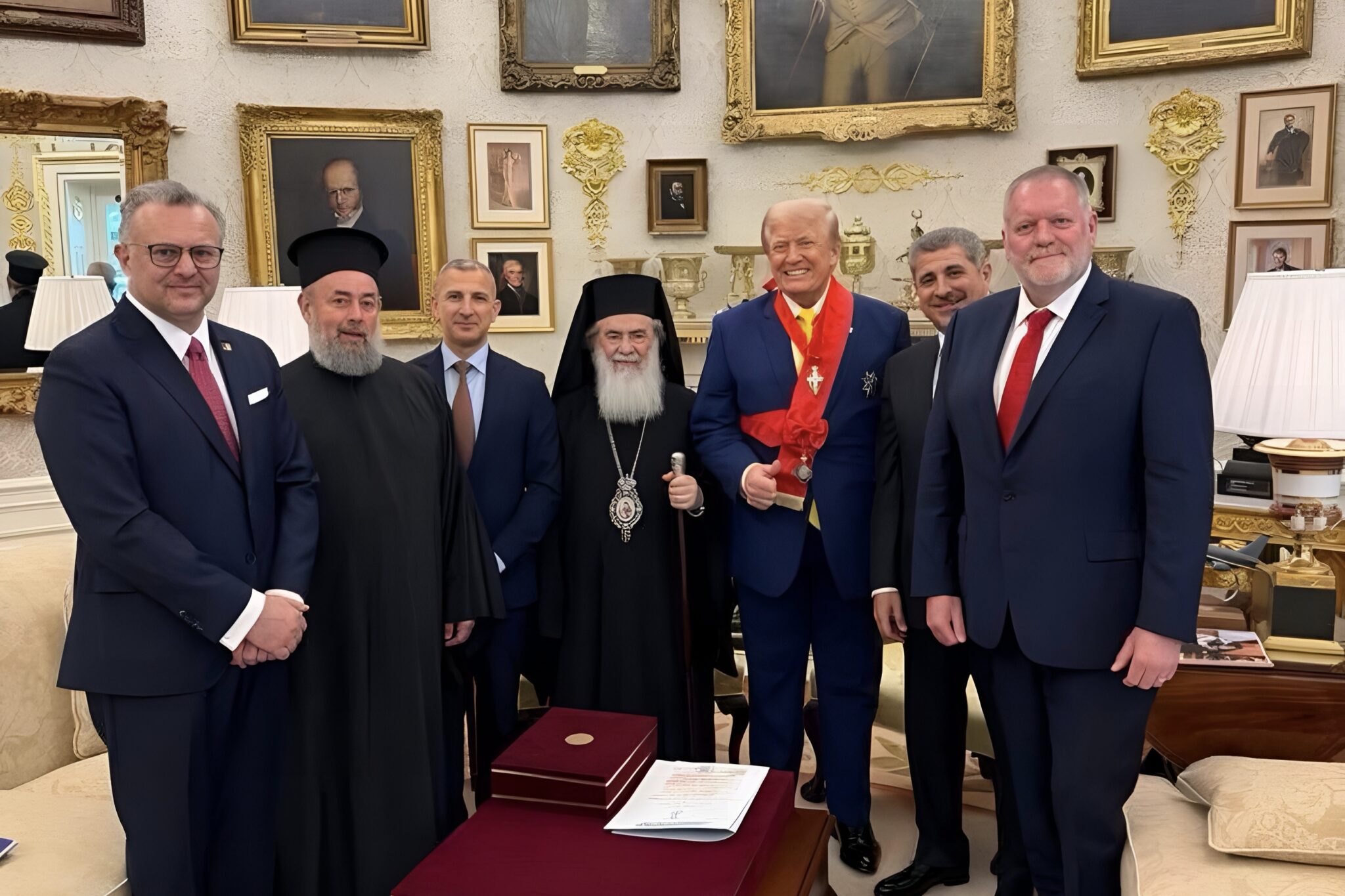 Патріарх Єрусалимський Феофіл III зустрівся з Дональдом Трампом