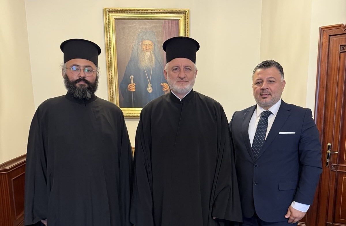 Архієпископ Ельпідофор зустрівся з делегацією Антіохійської громади у Константинополі