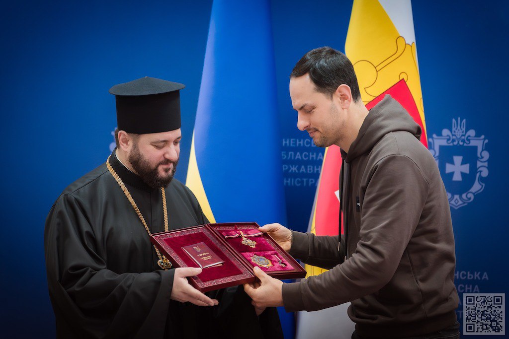 Митрополит Іларіон удостоєний ордена «За заслуги» І ступеня