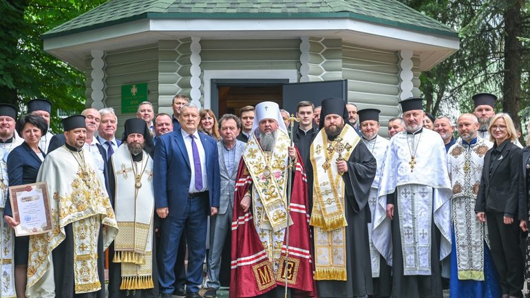 Предстоятель ПЦУ освятив каплицю на території Національного університету біоресурсів і природокористування