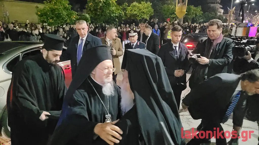 Патріарх Варфоломій відвідав Спарту