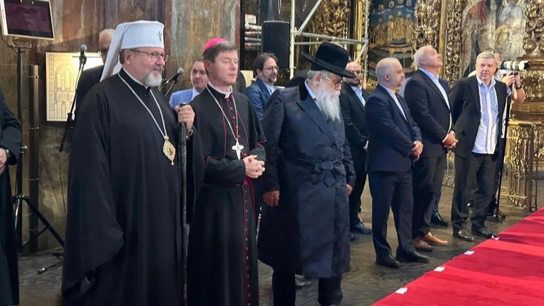 У соборі Святої Софії Київської відбулася екуменічна молитва за Україну