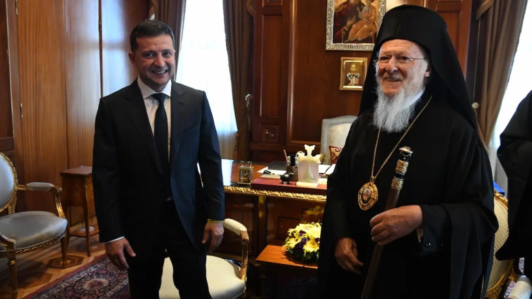 Президент України запрошує Вселенського Патріарха на Міжнародну конференцію миру