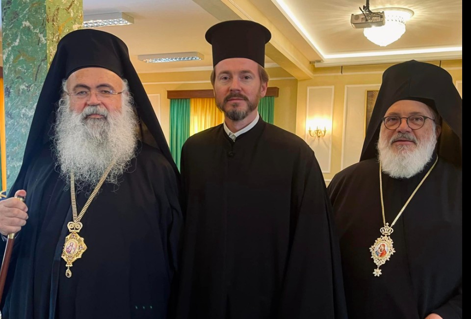 Священник ПЦУ зустрівся з предстоятелем Кіпрської Церкви