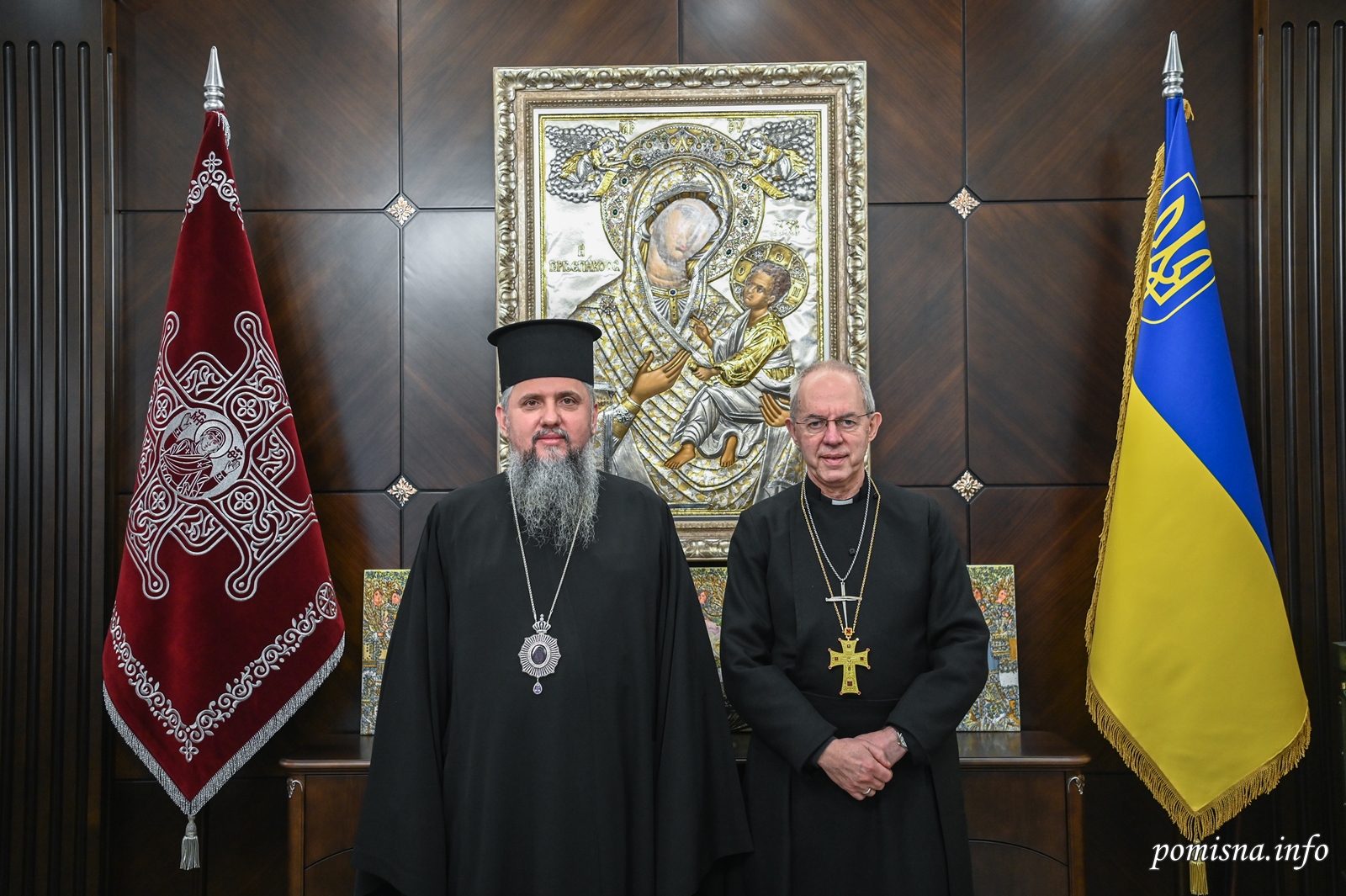Митрополит Епіфаній зустрівся з Архієпископом Кентерберійським Джастином Ввелбі