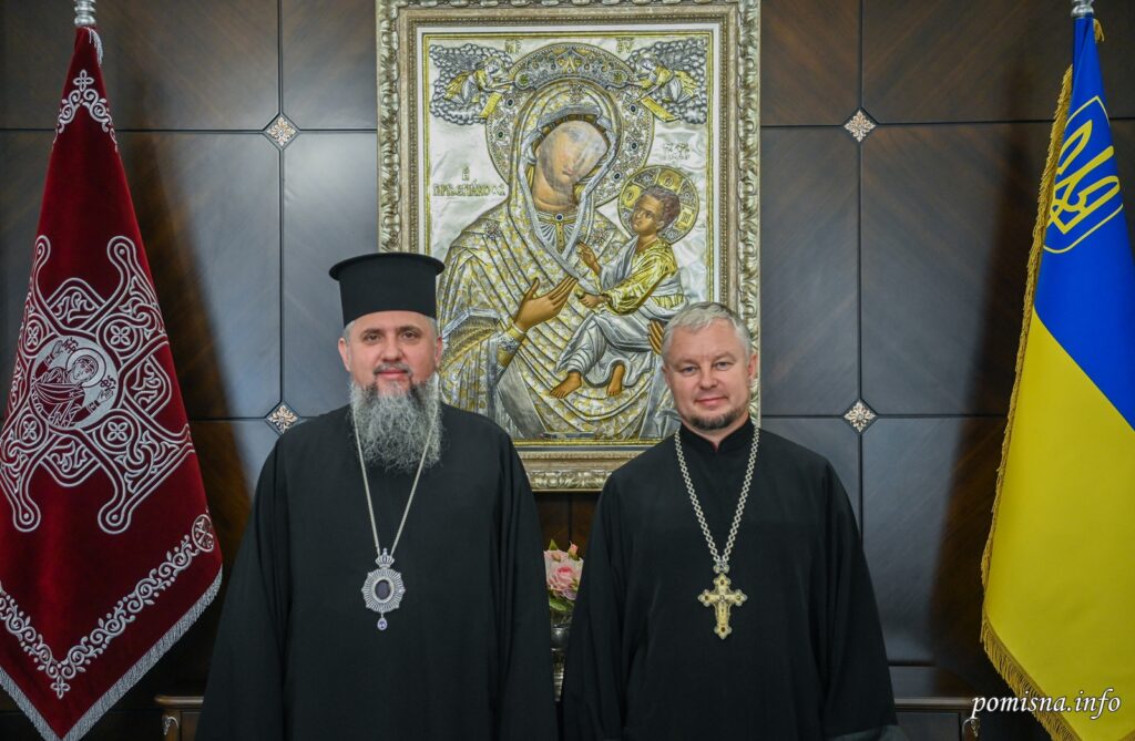Митрополит Епіфаній прийняв священника, який долучився до ПЦУ