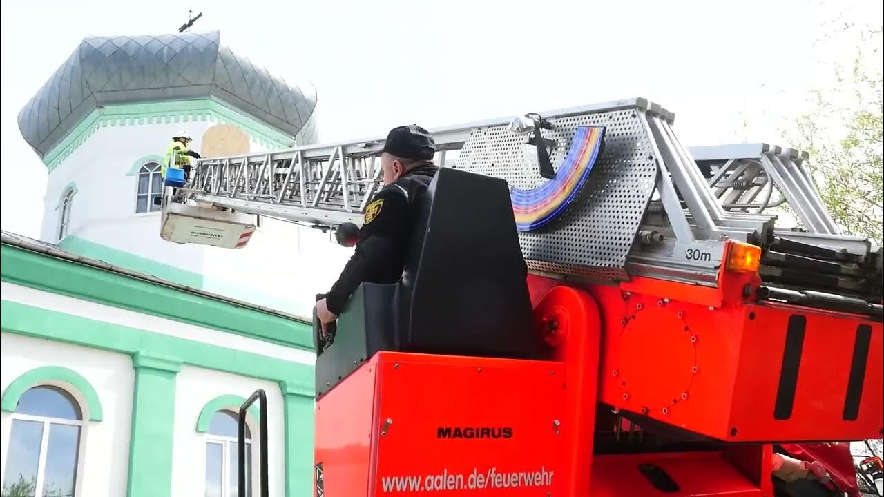 У Запоріжжі рятувальники допомогли відновити собор Православної Церкви України