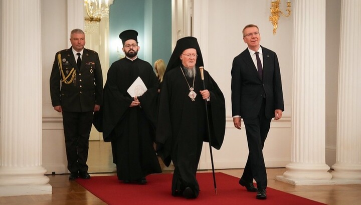 Патріарх Варфоломій обговорив відновлення зв'язку Церкви Латвії з Вселенським патріархатом