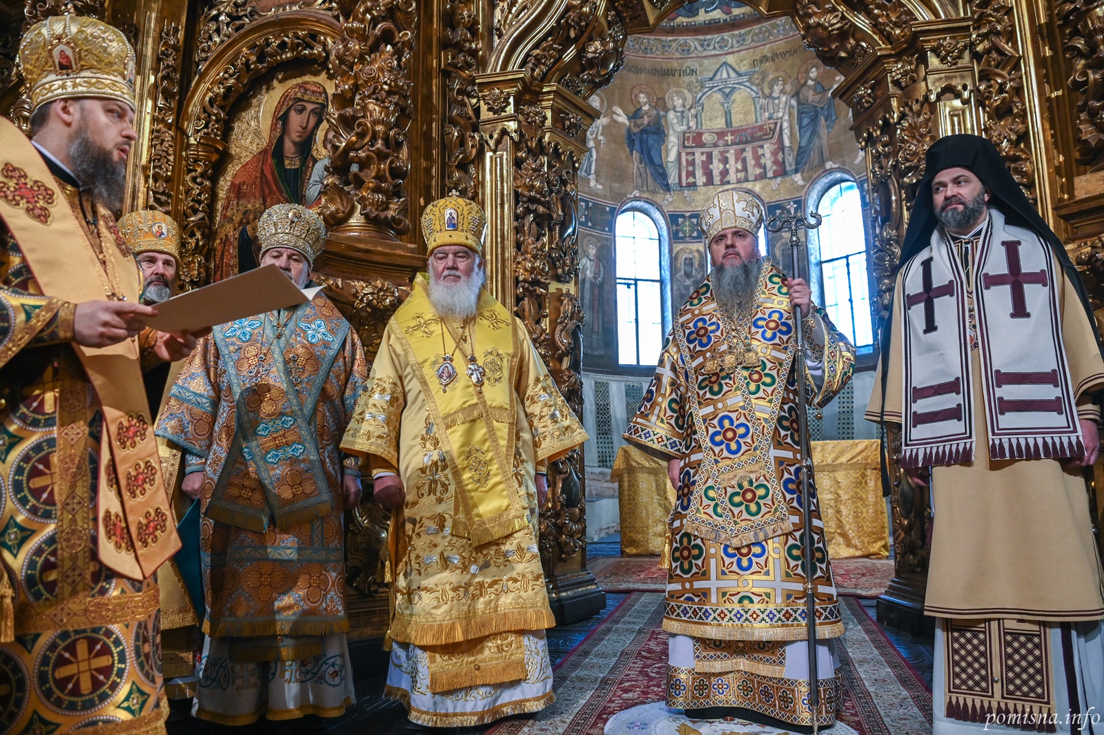 Вселенський Патріарх привітав Митрополита Епіфанія з подвійним святом