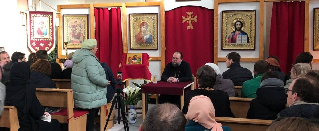 Ректор КДА зустрівся з вірянами парафії УПЦ в Німеччині та зі студентами факультету теології університетів Галле-Вітенберг і Лейпциг