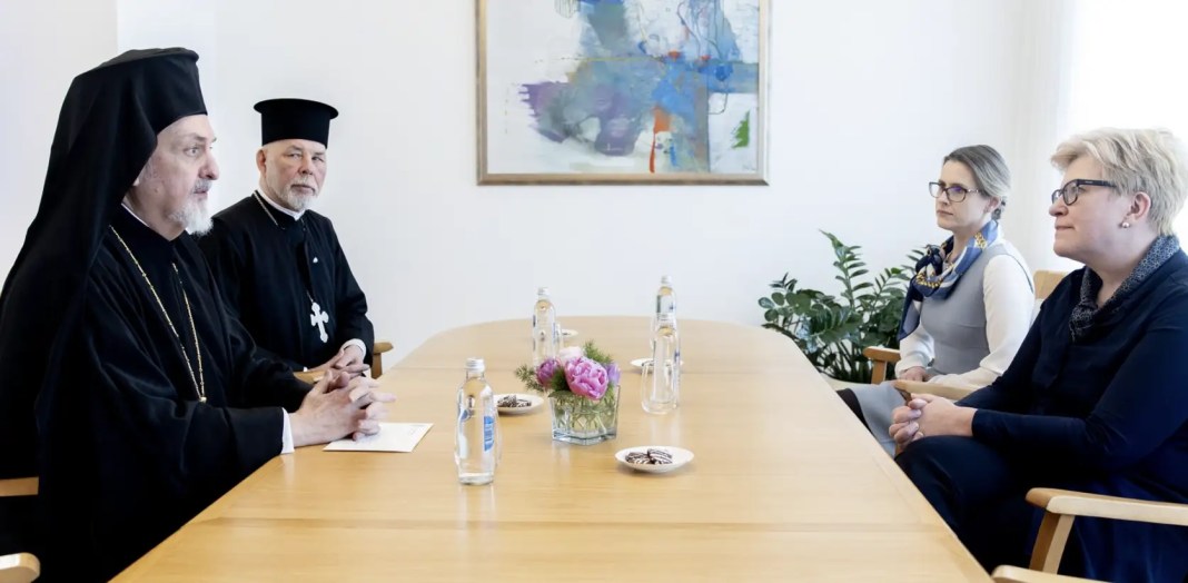 Митрополит Халкідонський зустрівся з прем’єр-міністром Литви