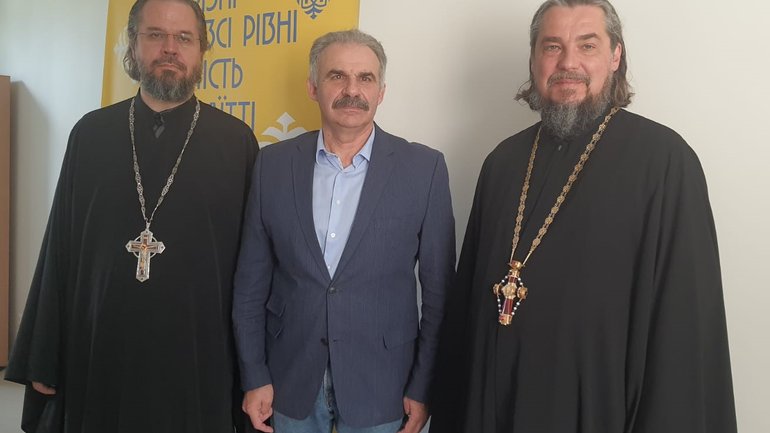 Голова ДЕСС Віктор Єленський зустрівся з представниками Православної Церкви Америки.