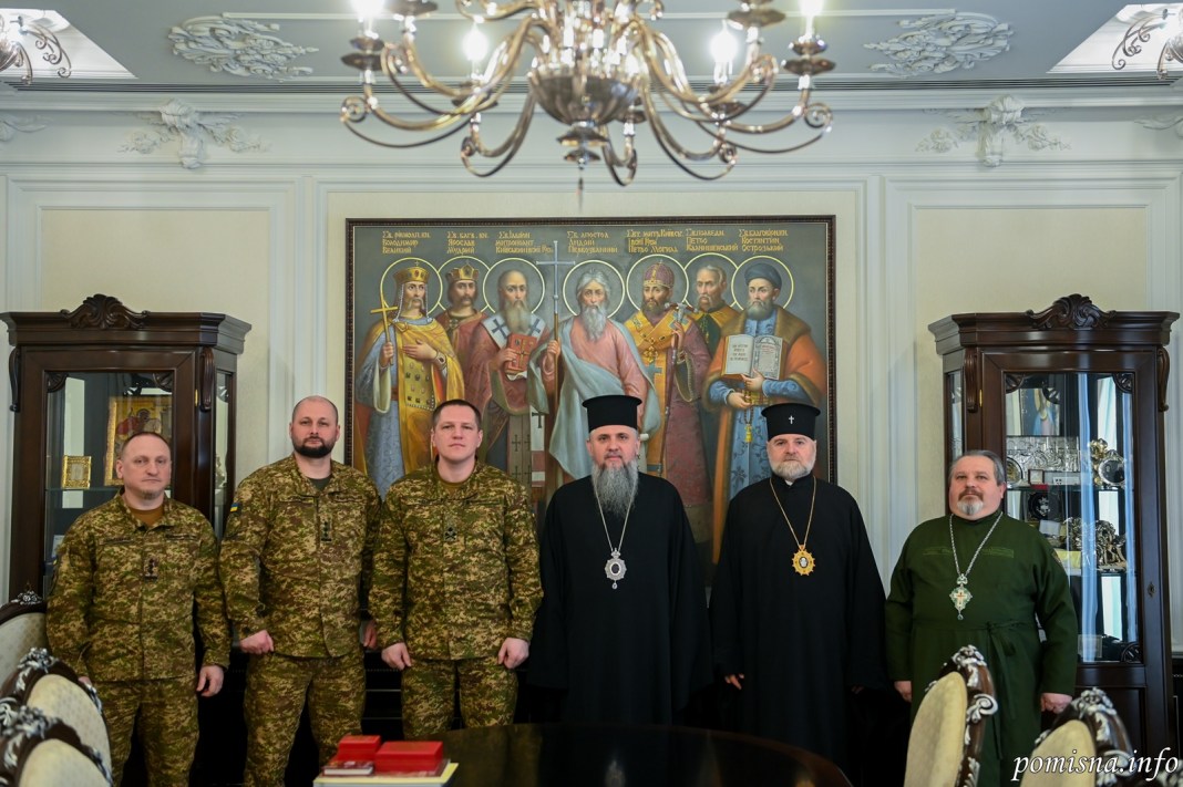 Предстоятель зустрівся з командувачем Національної гвардії України