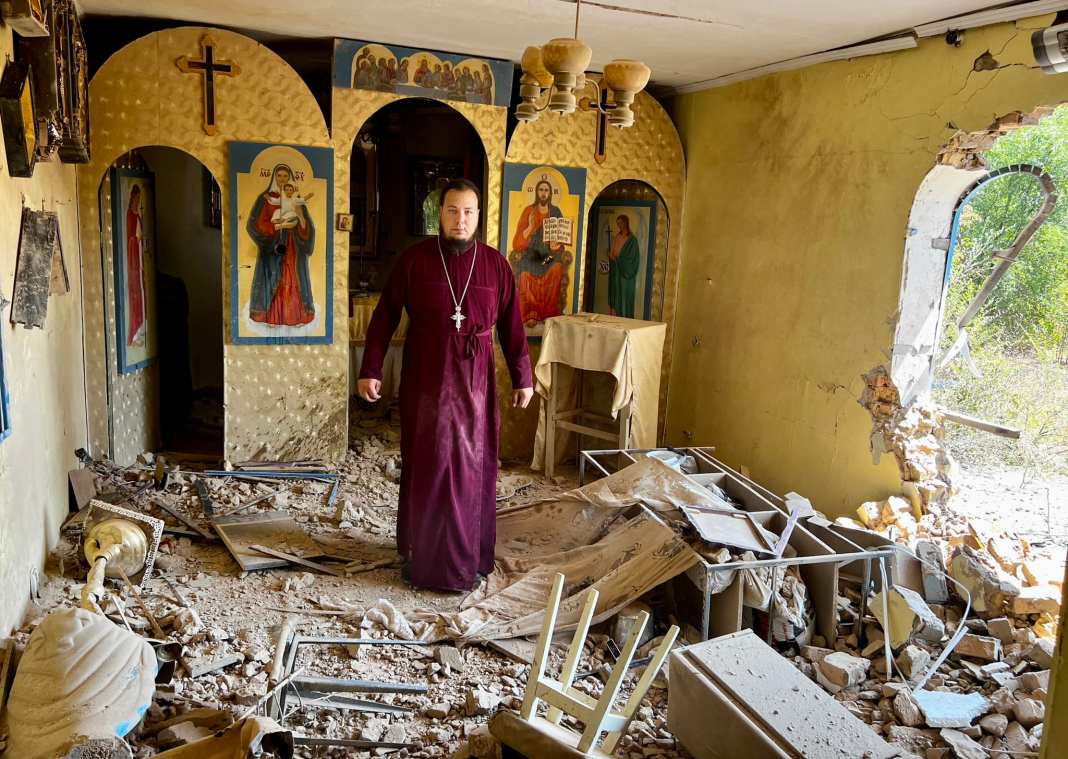 Російські окупанти зруйнували історичний храм ПЦУ на Нікопольщині