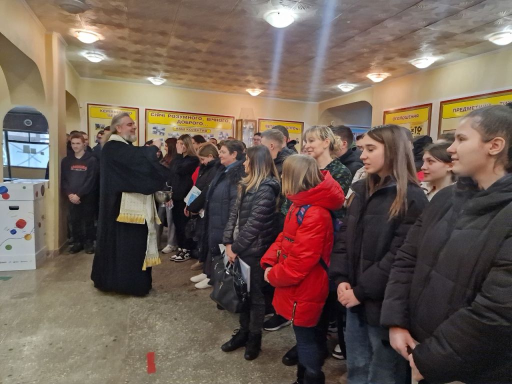 Митрополит Симеон відвідав Вінницький Центр професійно-технічної освіти