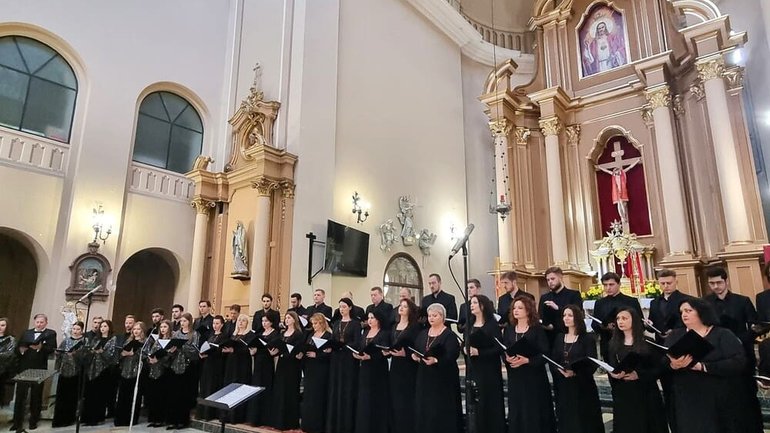 В Івано-Франківську вчетверте проходив фестиваль хорової музики «Катедральні дзвони»