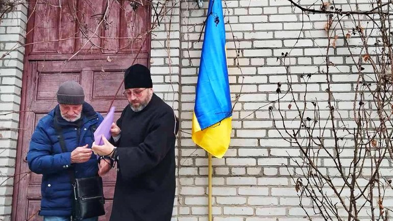 На Київщині релігійна громада увійшла до свого храму після приєднання до ПЦУ