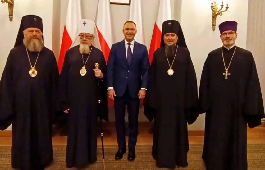 Президент Польщі зустрічається з релігійними лідерами в Президентському палаці