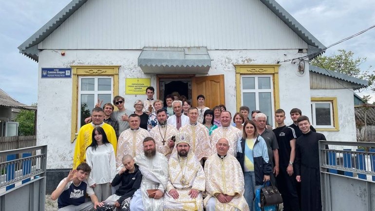 На Дніпропетровщині освятили центр УГКЦ для дітей та молоді з прифронтових територій